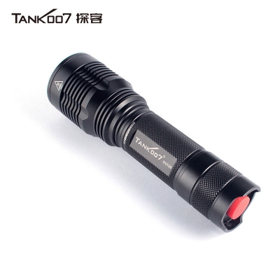 TANK007探客戶外執(zhí)勤，執(zhí)法，巡邏遠(yuǎn)射防水戶外LED超亮手電筒DU126