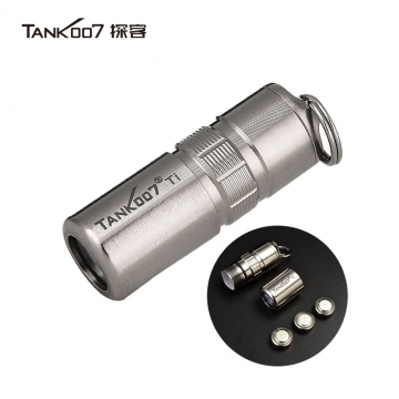 Tank007探客廠家直銷(xiāo)純鈦E15超亮led迷..