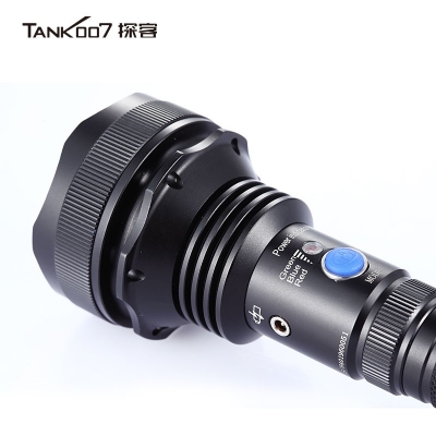 TANK007探客防身超亮手電筒直充充電遠射大功率戶外執(zhí)勤，執(zhí)法，巡邏，自駕專用 TC60