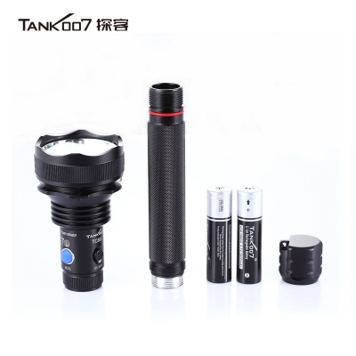 TANK007探客防身超亮手電筒直充充電遠射大功率戶外執(zhí)勤，執(zhí)法，巡邏，自駕專用 TC60