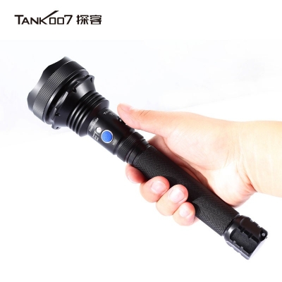 TANK007探客防身超亮手電筒直充充電遠射大功率戶外執(zhí)勤，執(zhí)法，巡邏，自駕專用 TC60